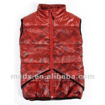 winter down padding vest